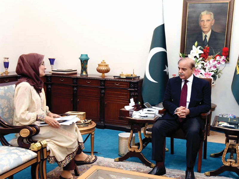 PM Shehbaz assures Dr Fouzia of govt cooperation in release of Dr Aafia PM Shehbaz assures Dr Fouzia of govt cooperation in release of Dr Aafia