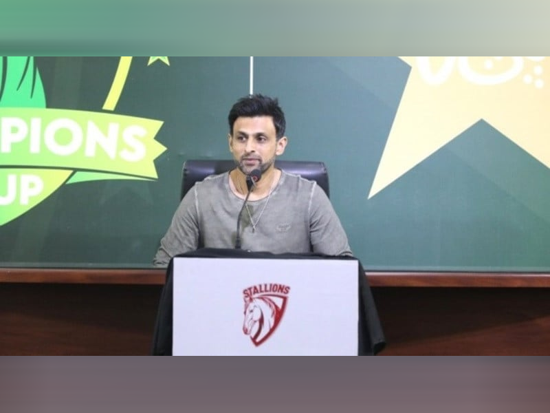 Shoaib named mentor for Stallions in Champions Cup Shoaib named mentor for Stallions in Champions Cup