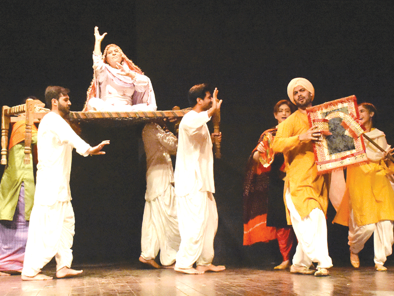 Theatre ‘Anhi Mai Da Sufna’ presented by Ajoka Theatre Group at Pakistan Theatre Festival Theatre ‘Anhi Mai Da Sufna’ presented by Ajoka Theatre Group at Pakistan Theatre Festival