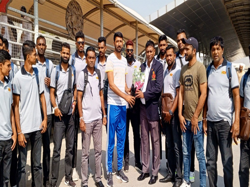 Volleyball teams from Iran, Sri Lanka, and Turkmenistan arrive in Pakistan