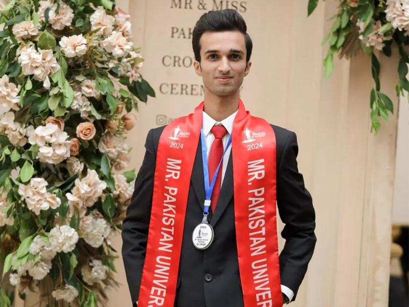 Mass Communication student-turned Mr. Pakistan Universal 2024 Mass Communication student-turned Mr. Pakistan Universal 2024