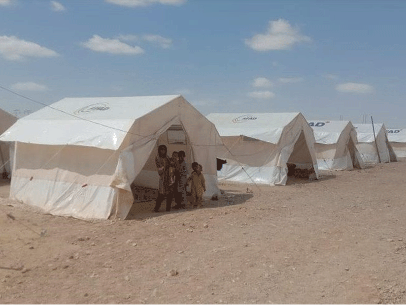 Governor Tessori inaugurates tent city set up by Saylani in cooperation with AFAD