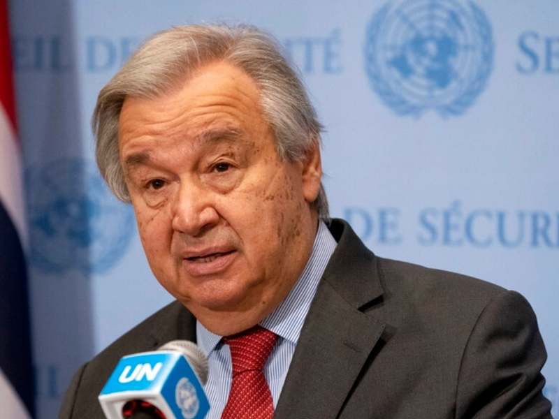 UN Boss Guterres warns Russia