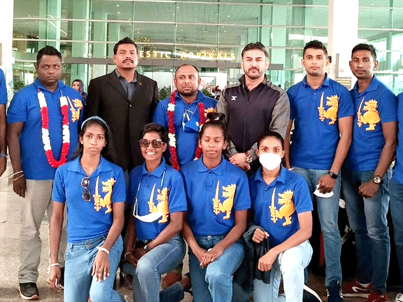 Sri Lankan taekwondo squad arrives to partake in 4th Combaxx Asian Open Int’l C’ship