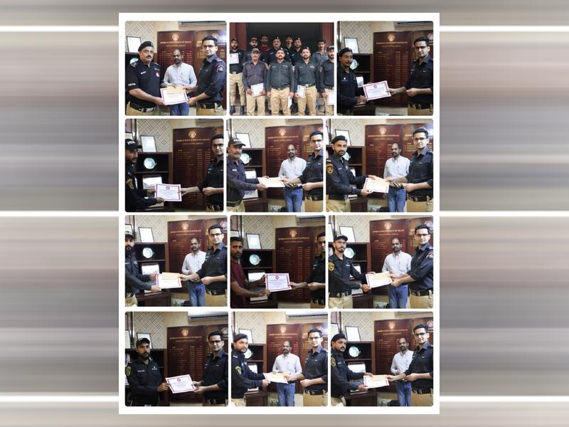 District Central Police bestows prizes, certificate to youths, personnel District Central Police bestows prizes, certificate to youths, personnel