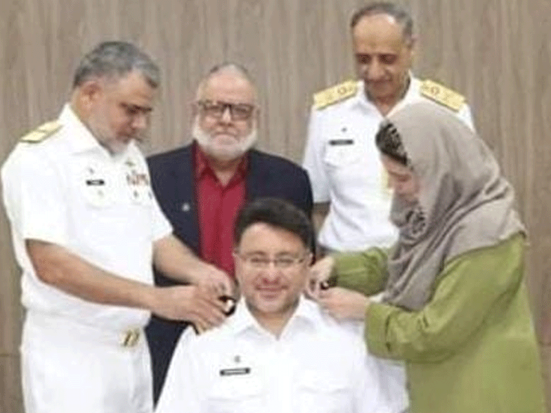 Sindh Softball Association felicitates Dr Farhan Essa for achieving Honorary Commander Rank of Pakistan Navy