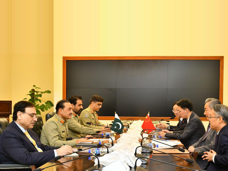 Field Marshal Munir, Chinese FM discuss regional security Field Marshal Munir, Chinese FM discuss regional security
