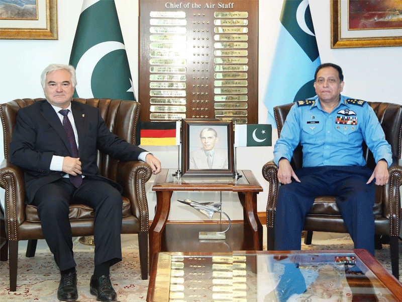Air Chief, German envoy discuss areas of mutual interest Air Chief, German envoy discuss areas of mutual interest