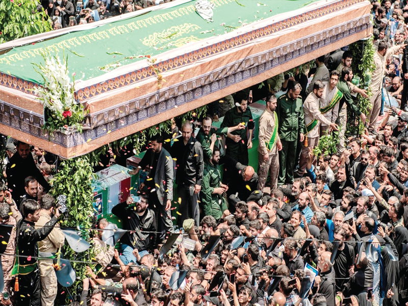 President Raisi buried amid flock of mourners to bid farewell President Raisi buried amid flock of mourners to bid farewell