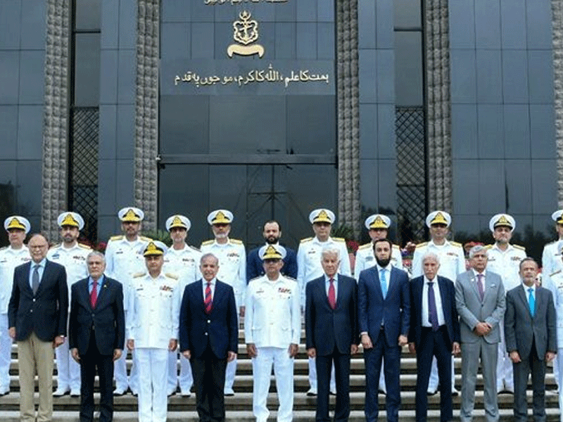 PM Shehbaz visits Naval Headquarters