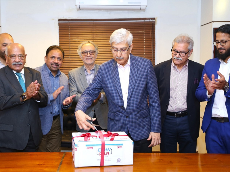 Dow University introduces anti-rabies vaccine ‘Dow Rab’ Dow University introduces anti-rabies vaccine ‘Dow Rab’