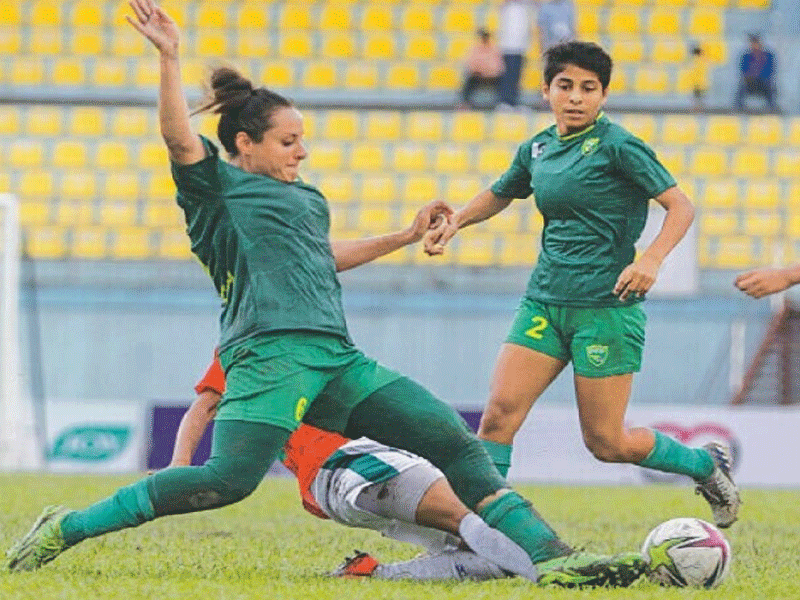 Pakistan women’s football team named for Olympic qualifiers Pakistan women’s football team named for Olympic qualifiers