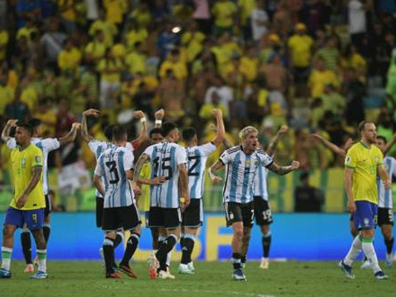 Argentina defeat Brazil 1-0 in FIFA World Cup 2026 Qualifiers Argentina defeat Brazil 1-0 in FIFA World Cup 2026 Qualifiers