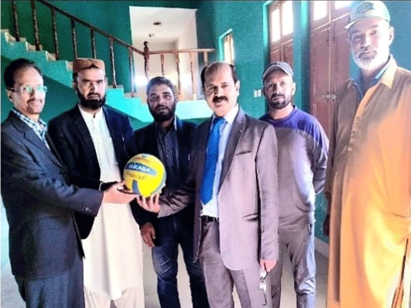 Baseball with other sports will also be promoted through Larkana Boys College in region.