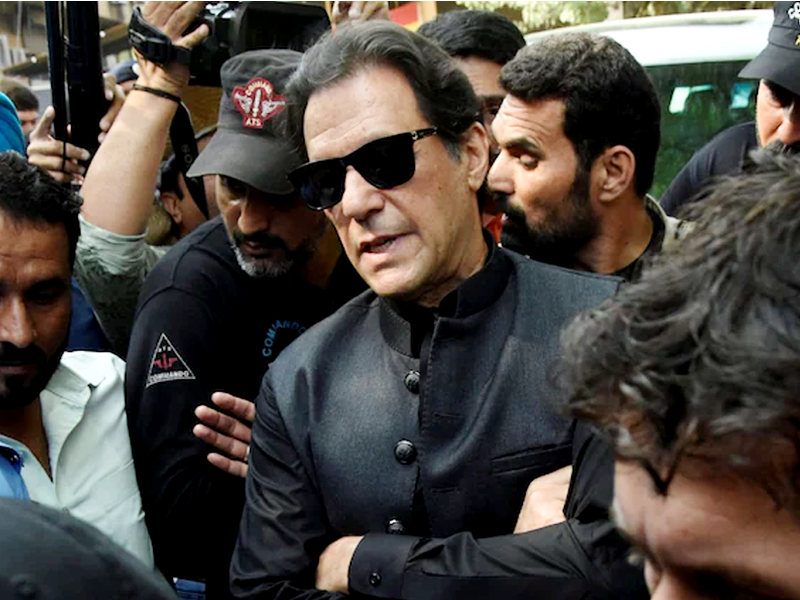 Court intact Imran Khan's non-bailable arrest warrants Court intact Imran Khan's non-bailable arrest warrants