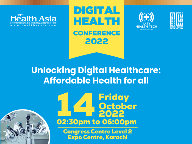 Conference on unlocking digital health care on Oct 14 at Expo Centre