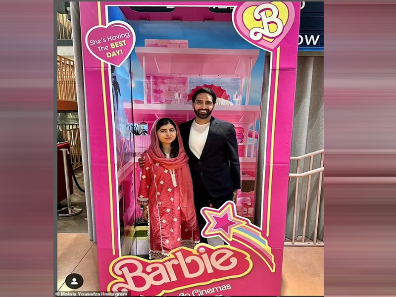 Malala enjoys every bit of Barbie experience Malala enjoys every bit of Barbie experience