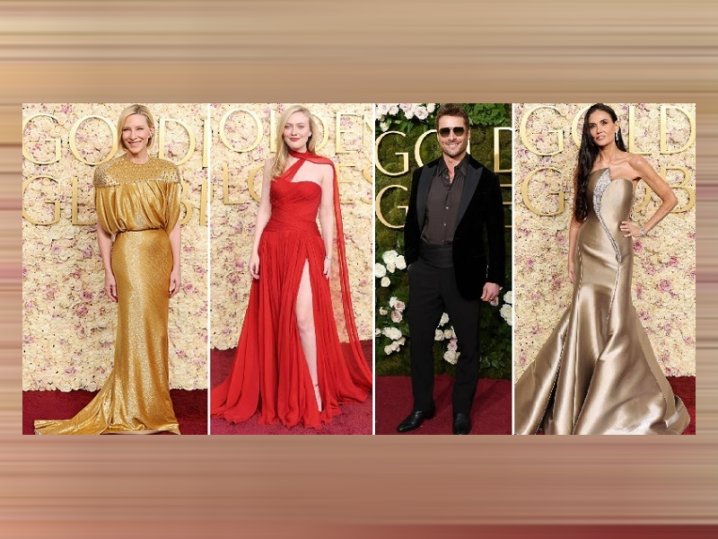 Hollywood stars shine at Golden Globes Hollywood stars shine at Golden Globes