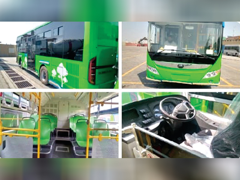 New fleet of buses, initiative of former Sindh govt arrive in city: Sharjeel Memon New fleet of buses, initiative of former Sindh govt arrive in city: Sharjeel Memon