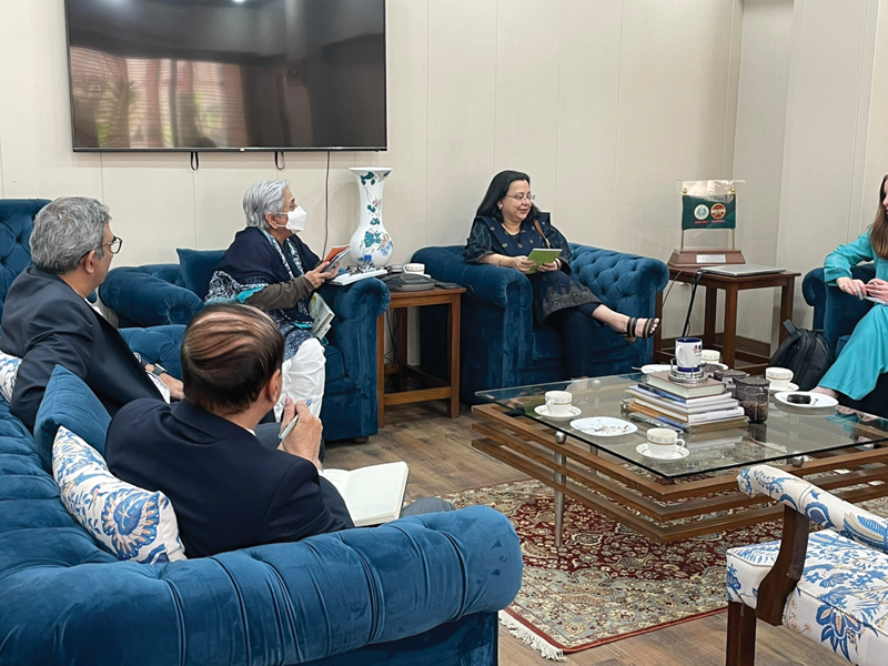 Dr Azra meets with representatives of Bill and Melinda Gates Foundation