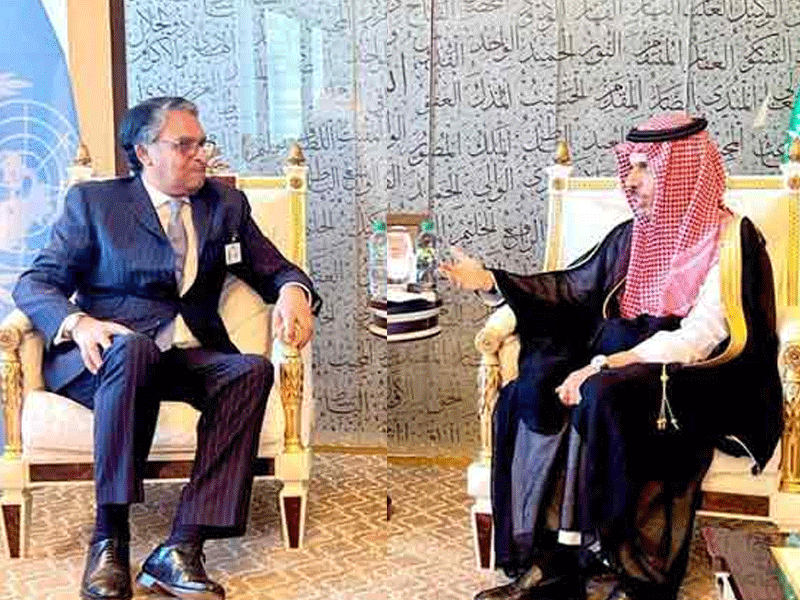 Pakistan, Saudi FMs agree to bolster cooperation in diverse sectors