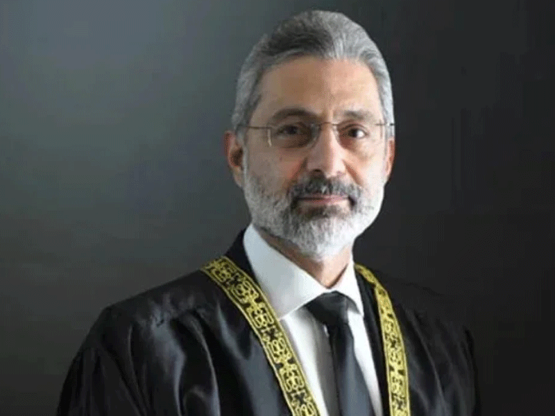 CJP Qazi Faez Isa refuses to receive guard of honour