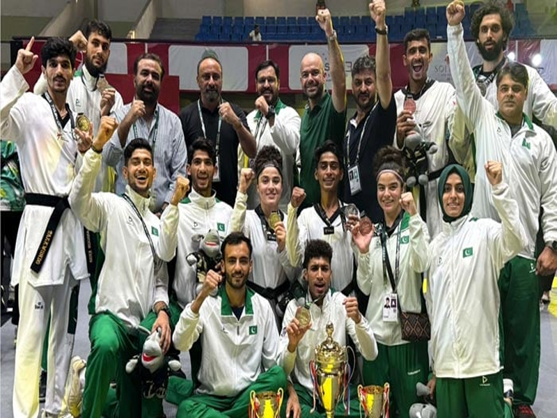 Pakistan makes history at Asian Taekwondo Championship with 8 medals Pakistan makes history at Asian Taekwondo Championship with 8 medals