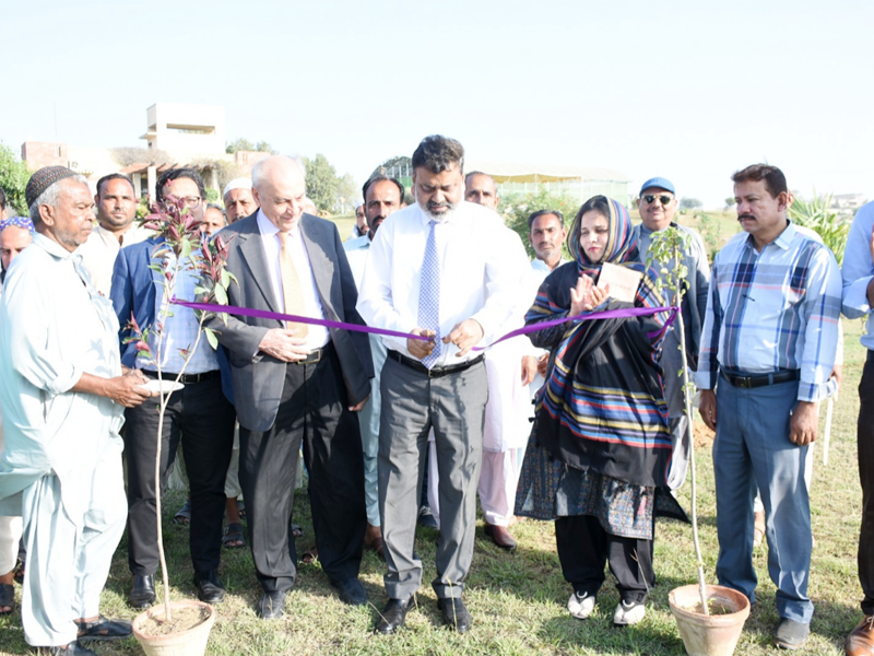KU VC Prof Dr Iraqi inaugurates Spring-2023 Open House plantation