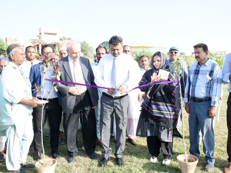 KU VC Prof Dr Iraqi inaugurates Spring-2023 Open House plantation KU VC Prof Dr Iraqi inaugurates Spring-2023 Open House plantation