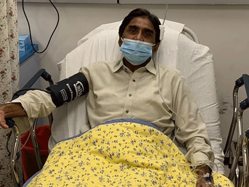 Legend Javed Miandad admitted to hospital in Karachi