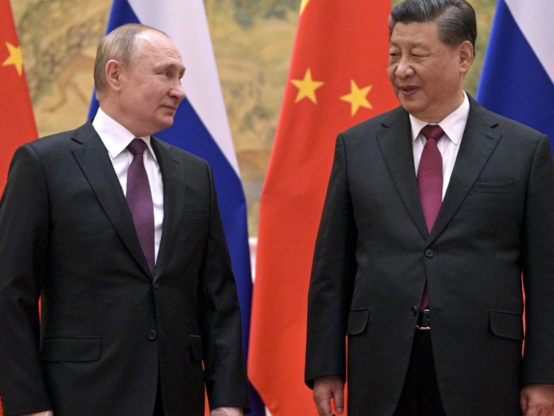 Putin, Xi meet for high-stakes talks in challenge to West