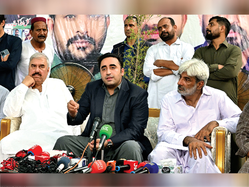 Bilawal reiterates demand for election date announcement Bilawal reiterates demand for election date announcement