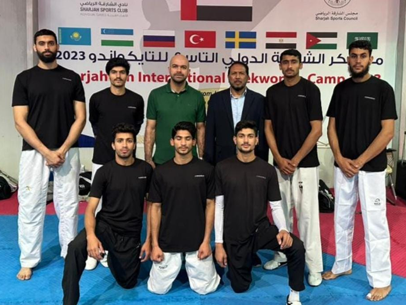 Training camp for Al Fujairah Open Taekwondo concludes; players upbeat for coming international events
