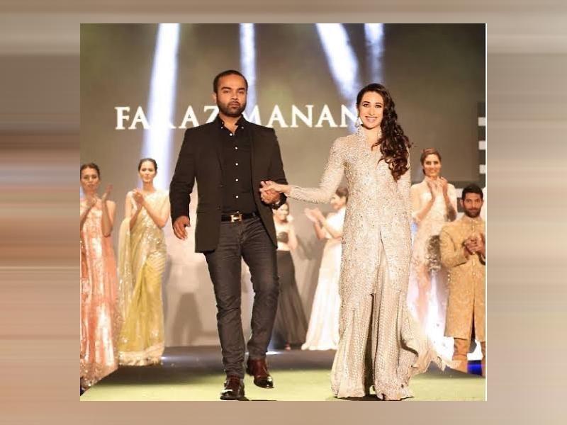 Faraz Manan earns spot among global fashion designers Faraz Manan earns spot among global fashion designers