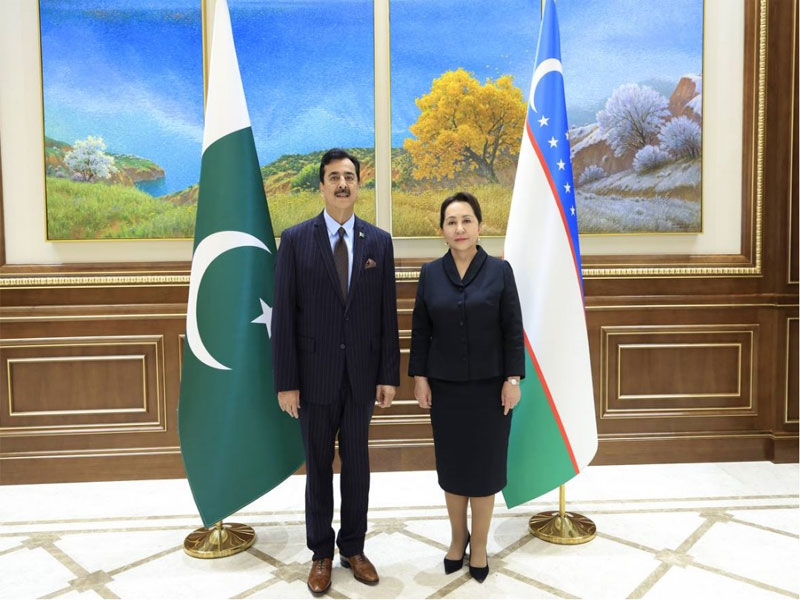 Senate Chairpersons of Pakistan, Uzbekistan discuss prospects of bilateral ties Senate Chairpersons of Pakistan, Uzbekistan discuss prospects of bilateral ties