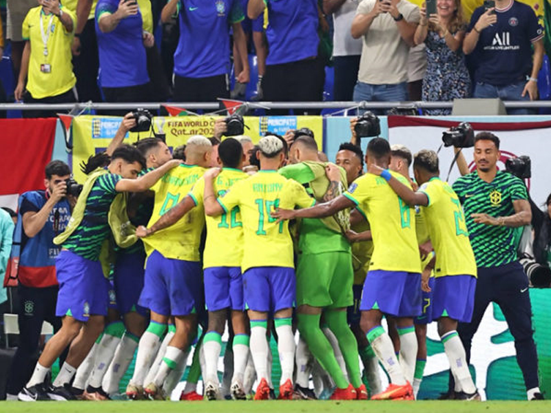 Brazil edges Switzerland to join holders France in Round of 16 Brazil edges Switzerland to join holders France in Round of 16