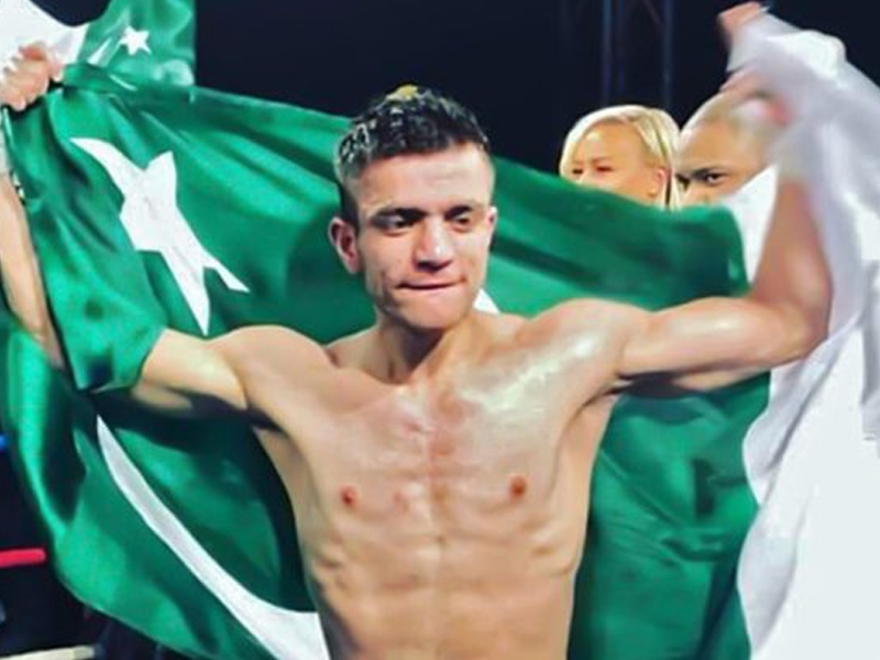 Usman knocks out Indian boxer in just 65 seconds Usman knocks out Indian boxer in just 65 seconds