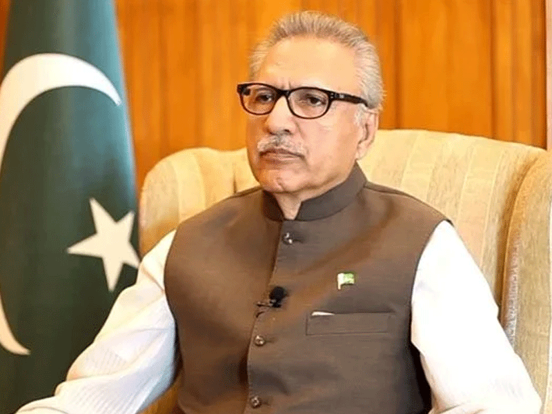 J&K dispute solution possible only in accordance with UNSC resolutions: President Alvi J&K dispute solution possible only in accordance with UNSC resolutions: President Alvi