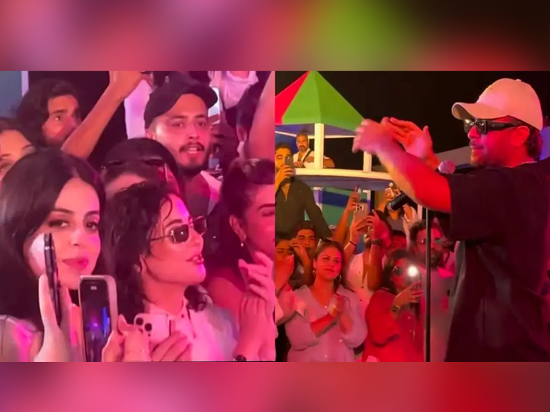 Hania Aamir seen attending ex-boyfriend Asim’s concert
