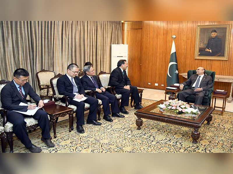 President Zardari emphasises stronger economic, cultural ties with China