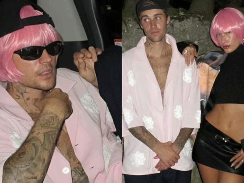 Justin rocks Pakistani brand in Tokyo with Hailey Justin rocks Pakistani brand in Tokyo with Hailey