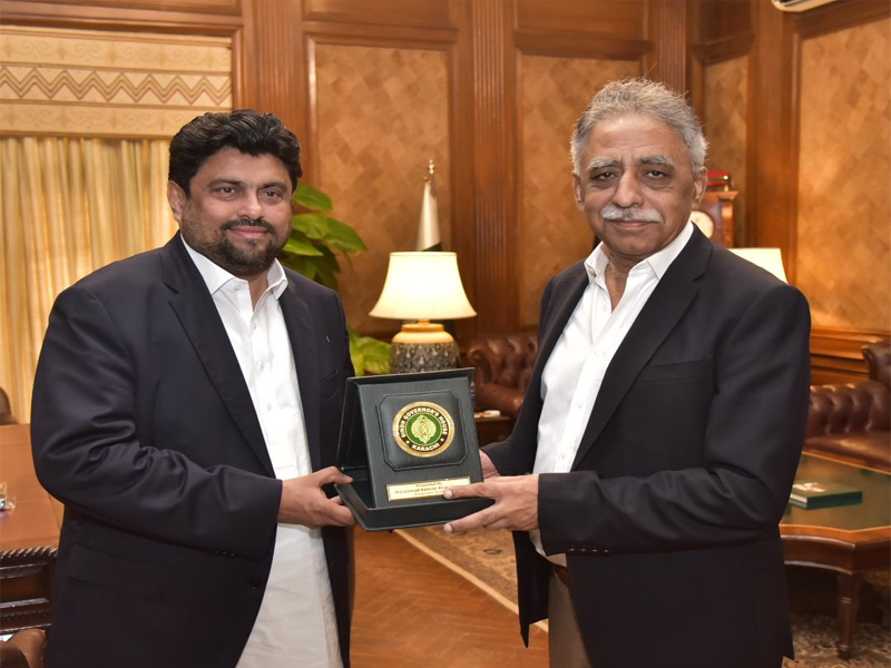 Tessori, Muhammad Zubair discuss development projects, welfare initiatives, role of GH Tessori, Muhammad Zubair discuss development projects, welfare initiatives, role of GH