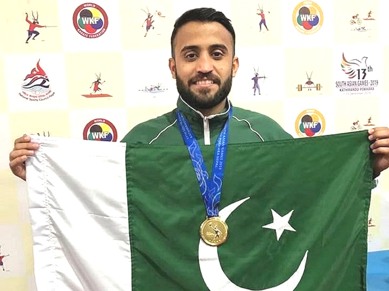 Saadi eyes medal in Commonwealth Karate Championships