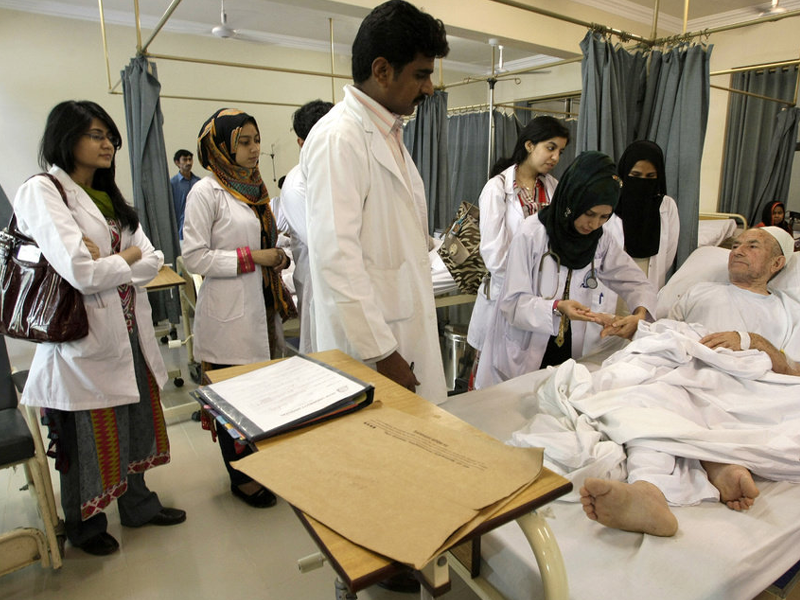 Medical students take sigh of relief Medical students take sigh of relief