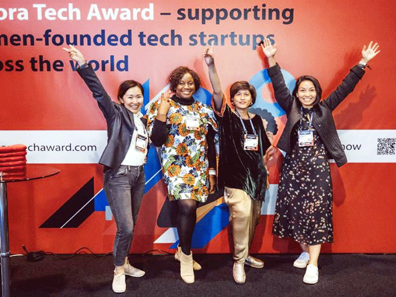 Pakistani woman shines at Web Summit 2022