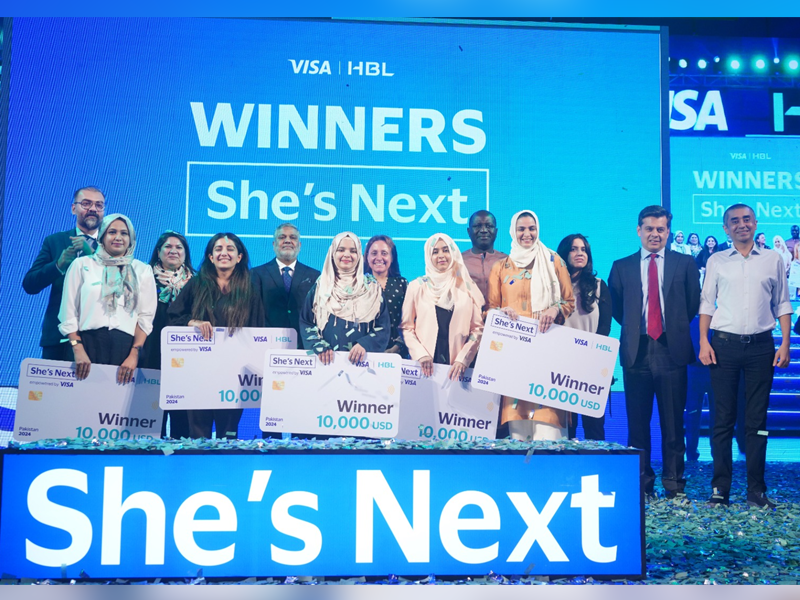 HBL, NYSE:V announce winners of ‘She’s Next’ programme