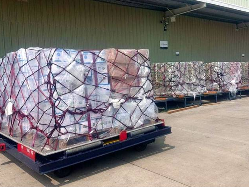 Pakistan sends 100 tons of humanitarian aid to Gaza