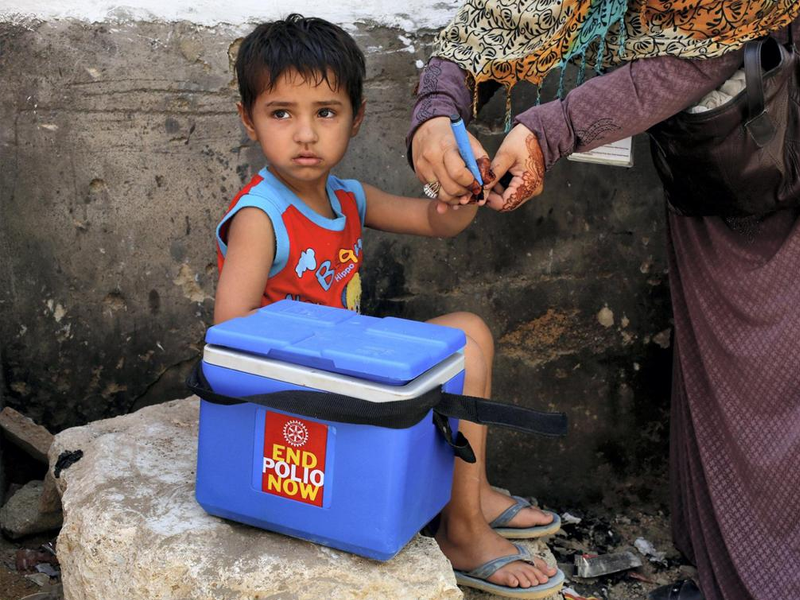 NIH confirms detection of polio virus