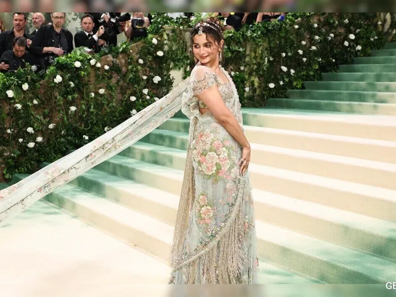 Alia looks stunning with mesmeric attire at Met Gala 2024