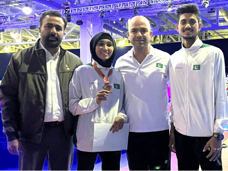 Taekwondo C’ship: Pakistan’s Zehra wins bronze medal